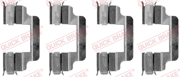 Accessory Kit, disc brake pad